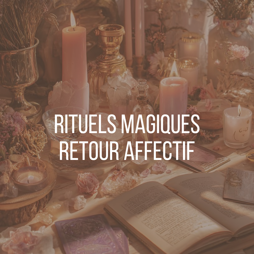 Petits rituels magiques retour affectif